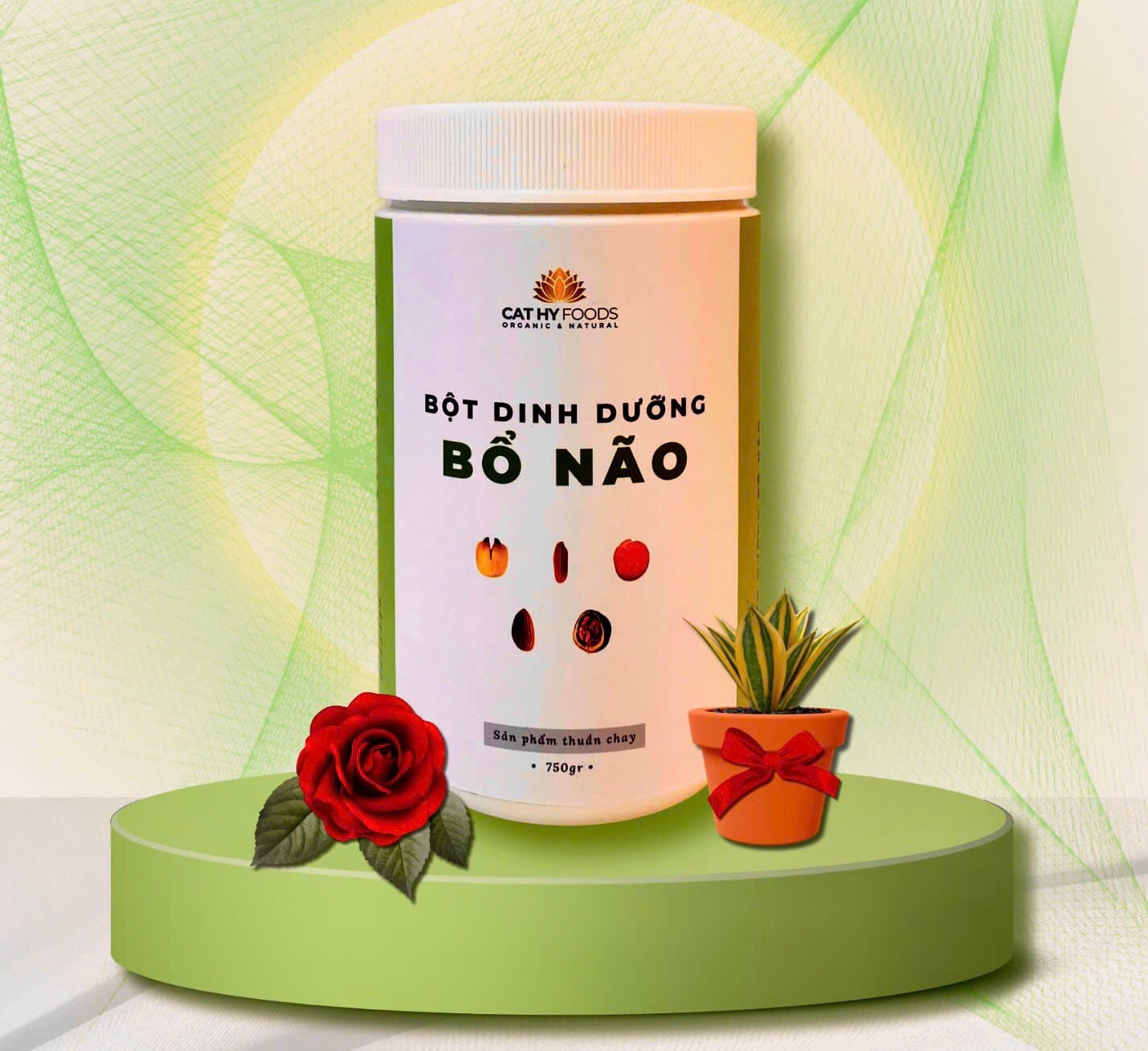 BỘT BỔ NÃO CÁT HỶ 750Gr