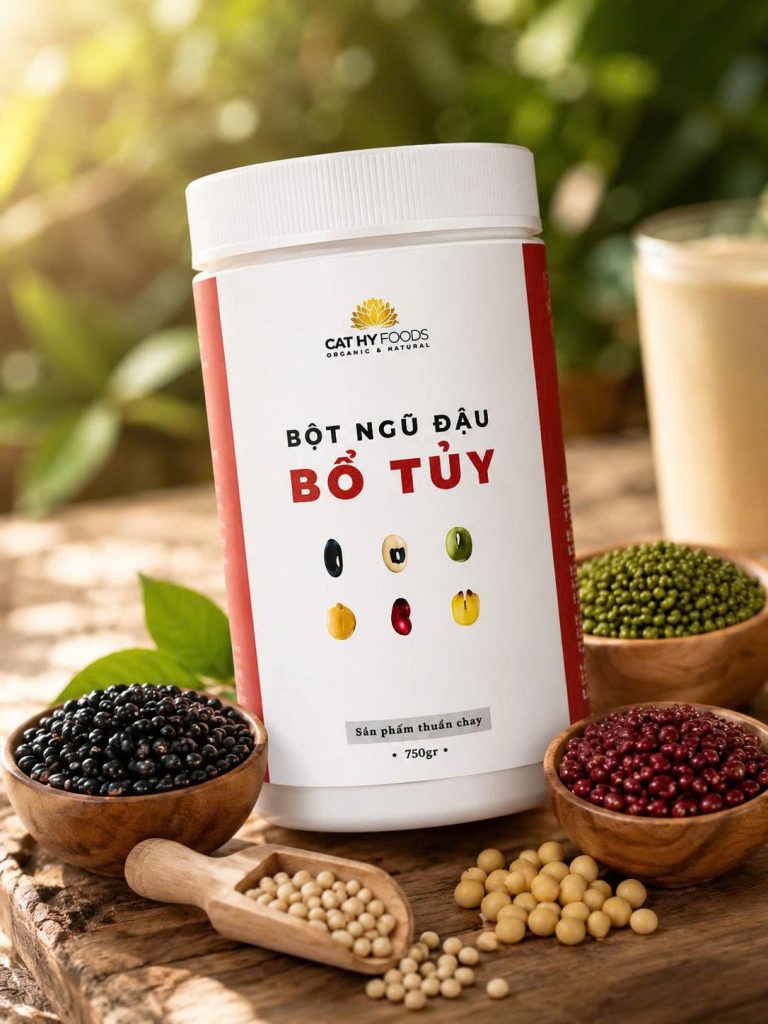 BỘT NGŨ ĐẬU BỔ TUỶ CÁT HỶ 750gr