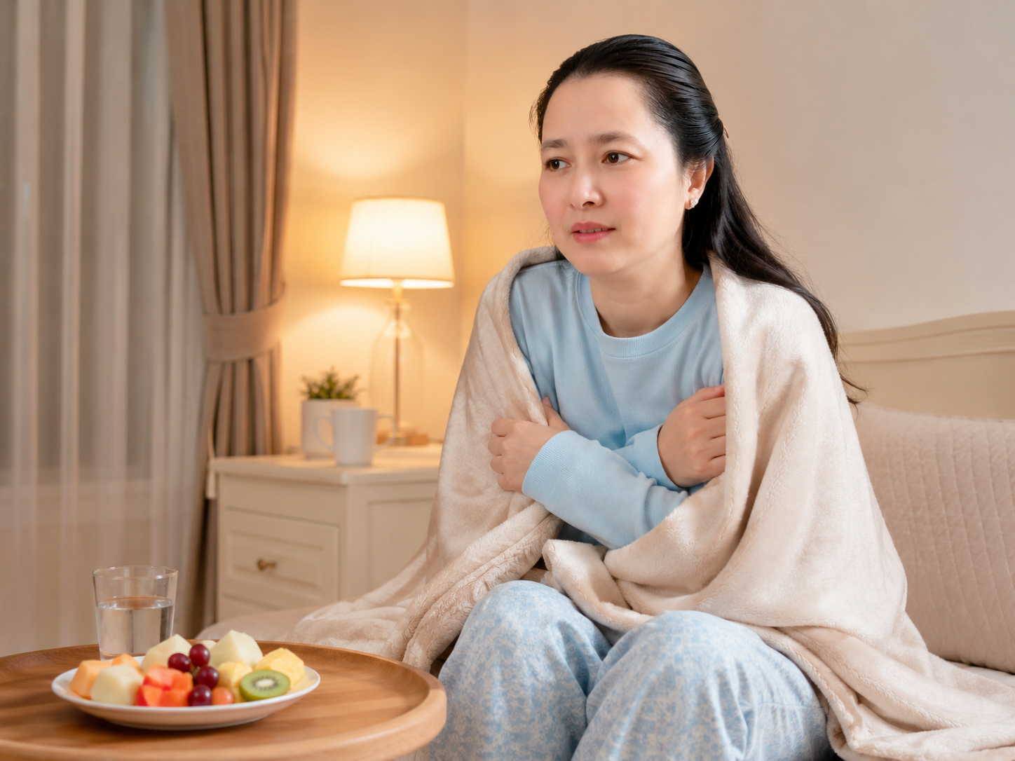 Ăn trái cây buổi tối có thể làm người lạnh chân khó ngủ cần quan sát