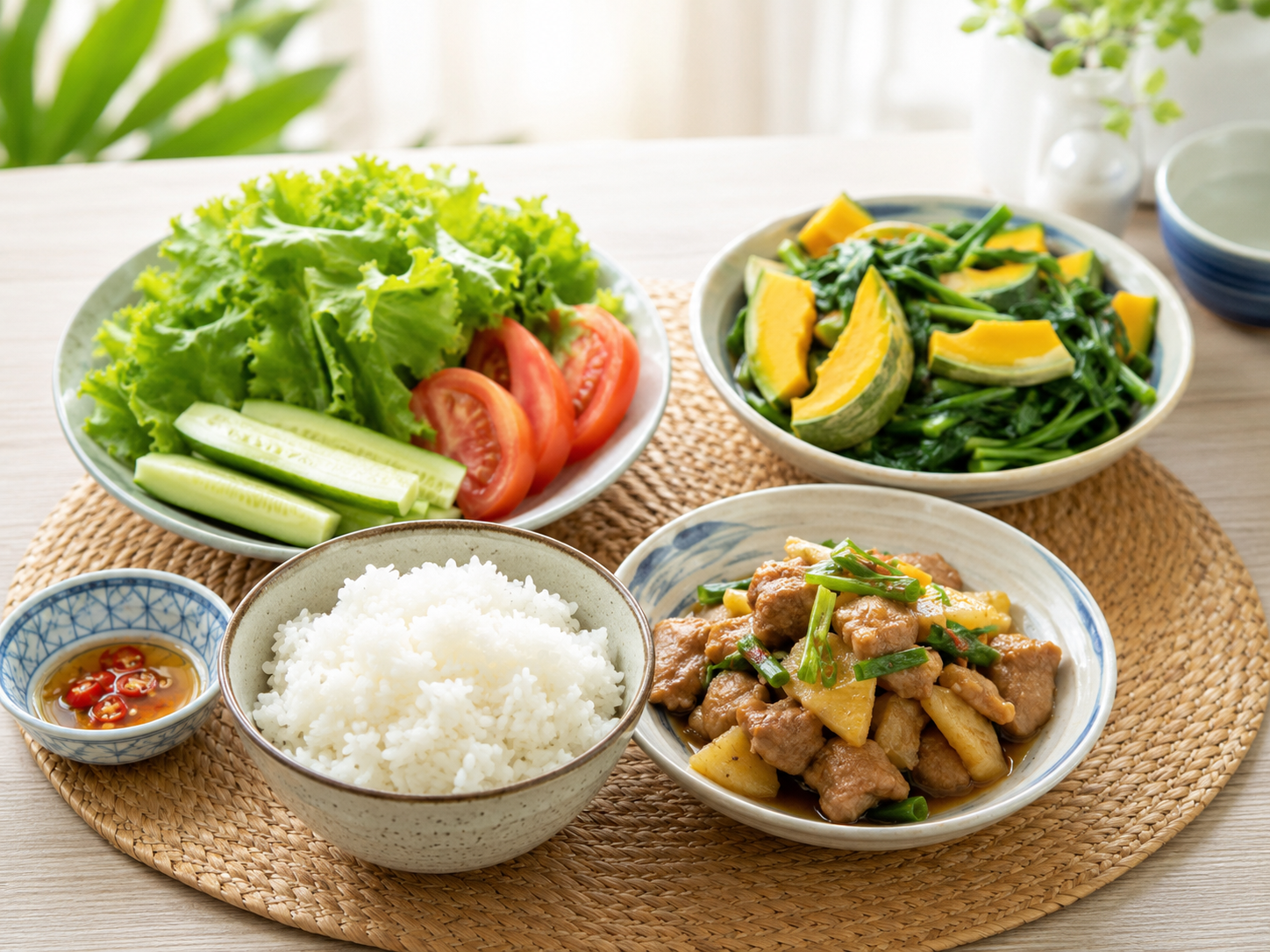Vị ngọt tự nhiên ban ngày từ trái cây nước mía và mật ong
