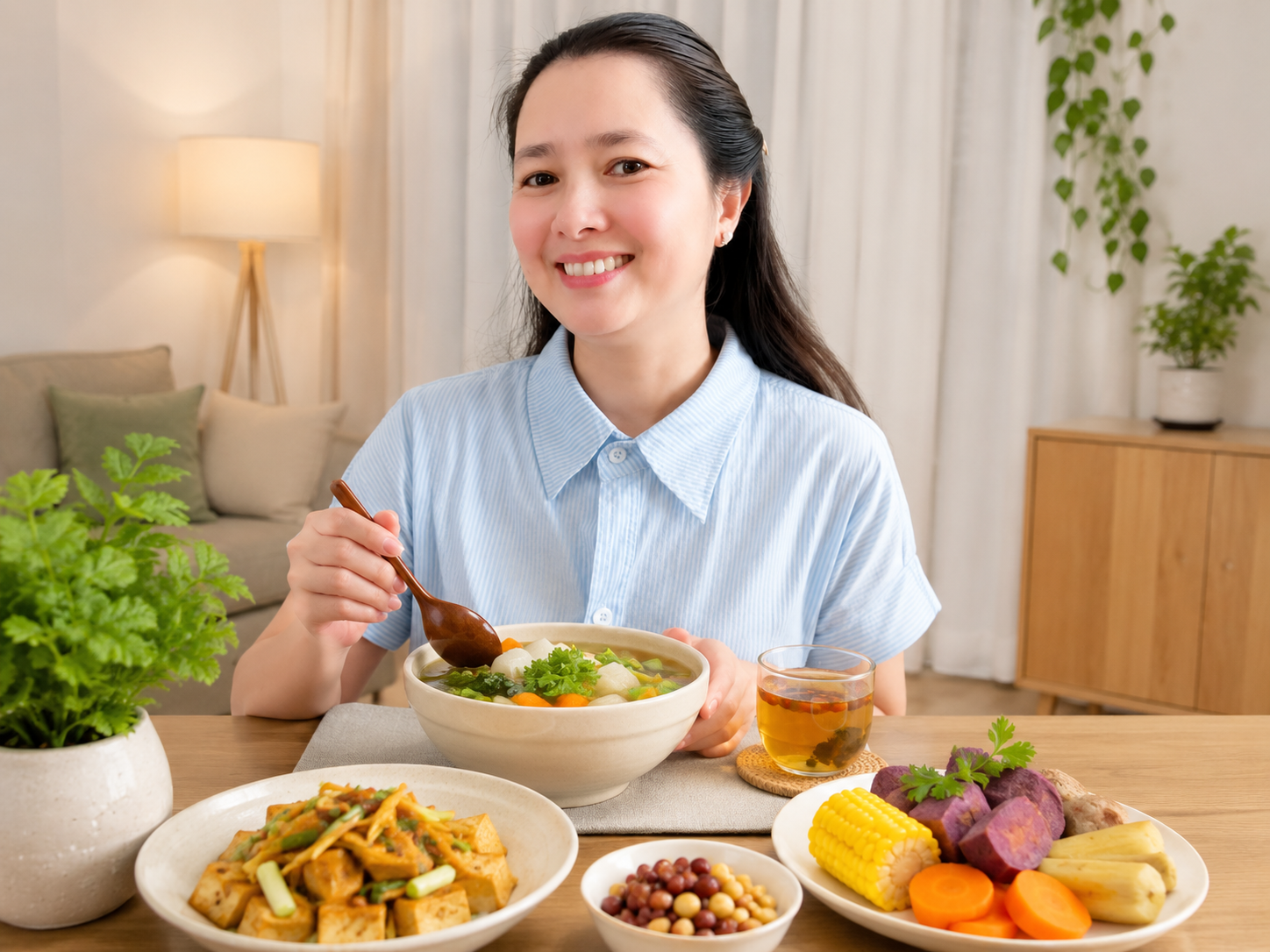 tieu-dem-bua-toi-am-thuc-vat-toan-phan.webp