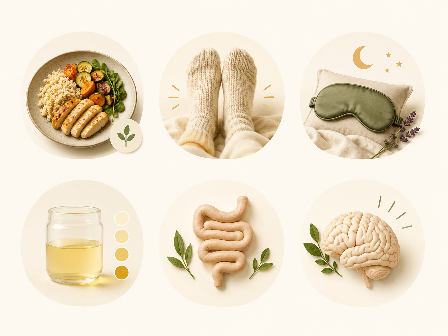 6 dấu hiệu quan sát cơ thể trong Dinh Dưỡng Cân Bằng