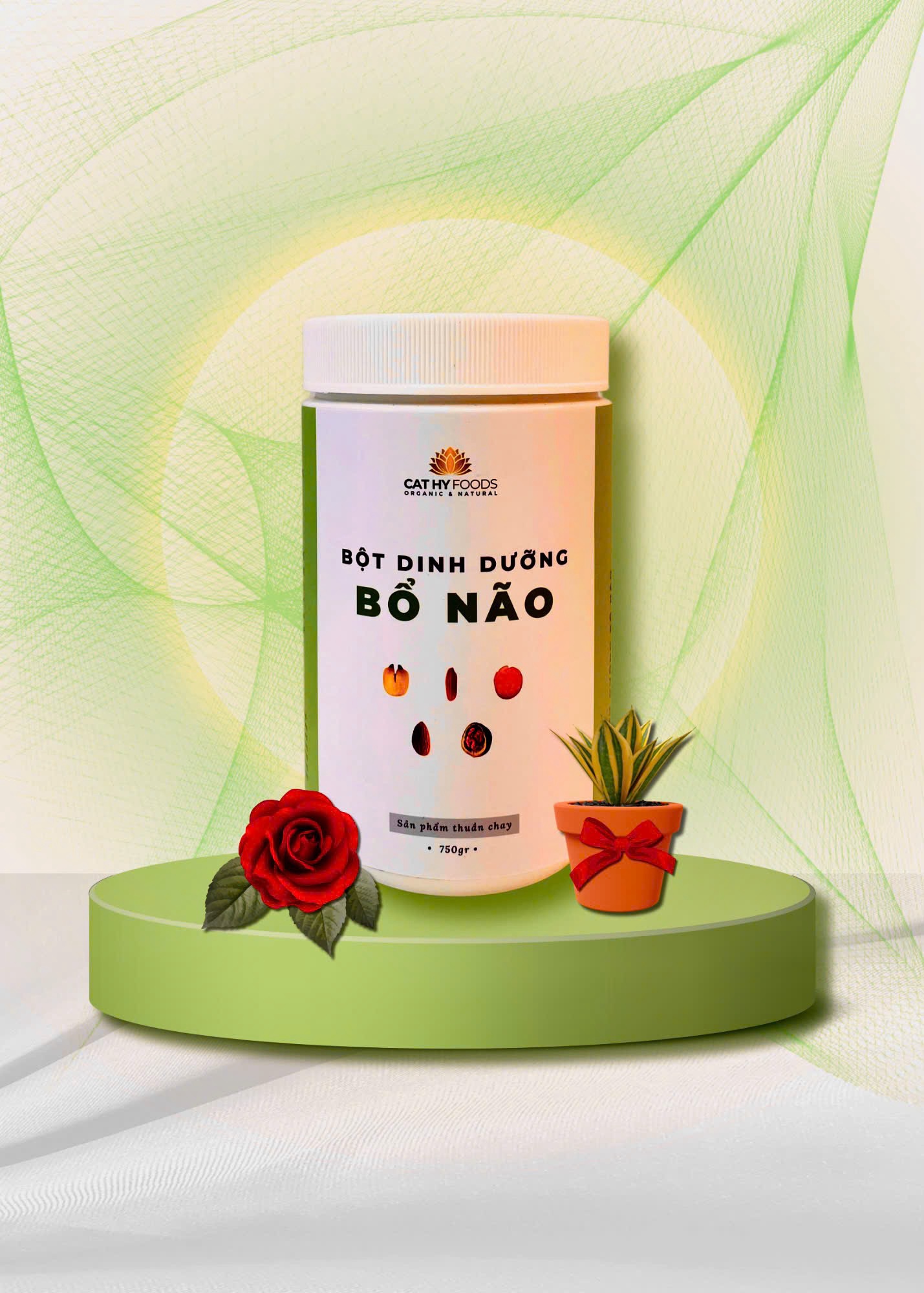 BỘT BỔ NÃO CÁT HỶ 750Gr - Ảnh 3