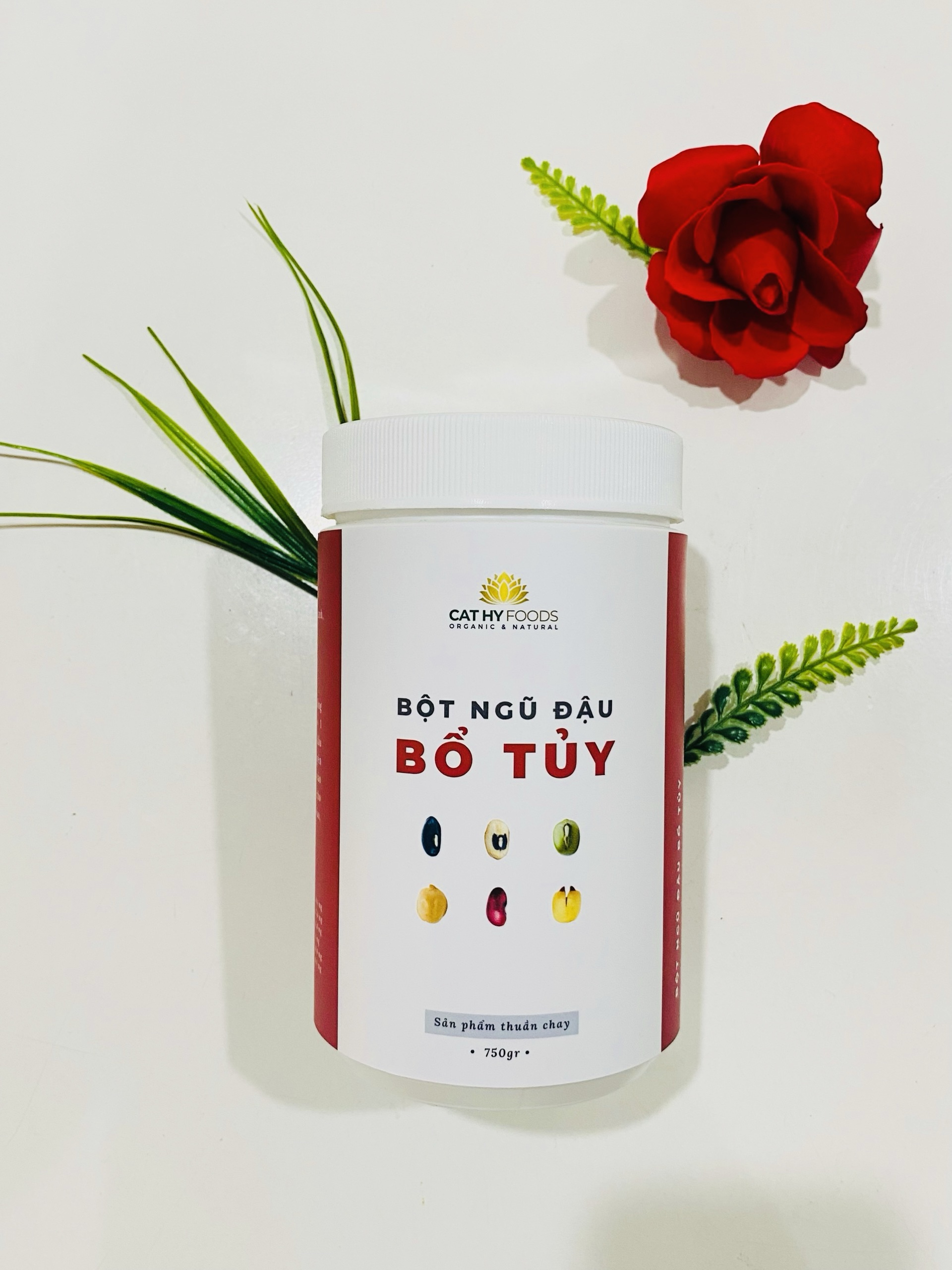 BỘT NGŨ ĐẬU BỔ TUỶ CÁT HỶ 750gr - Ảnh 6