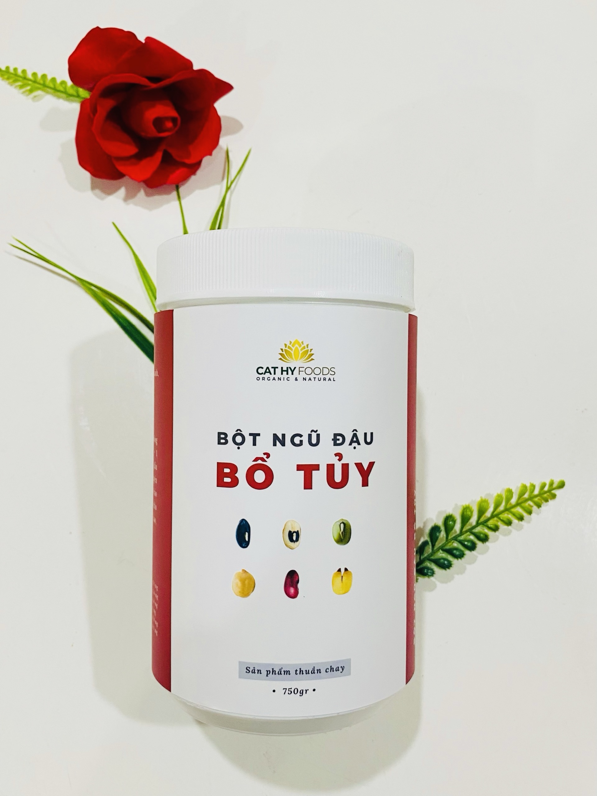 BỘT NGŨ ĐẬU BỔ TUỶ CÁT HỶ 750gr - Ảnh 4