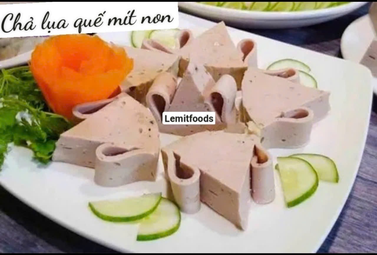 CHẢ LỤA QUẾ MÍT NON 500gr - Ảnh 4