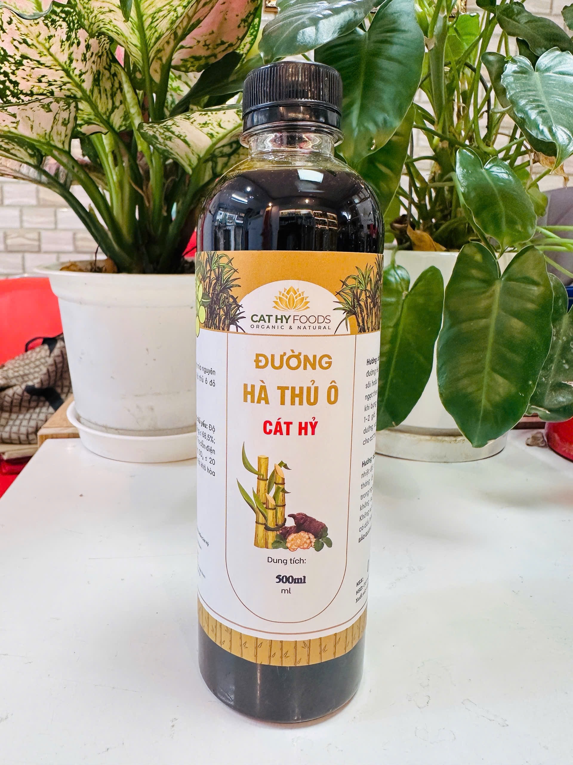 ĐƯỜNG HÀ THỦ Ô KHÔNG GỪNG 500ML