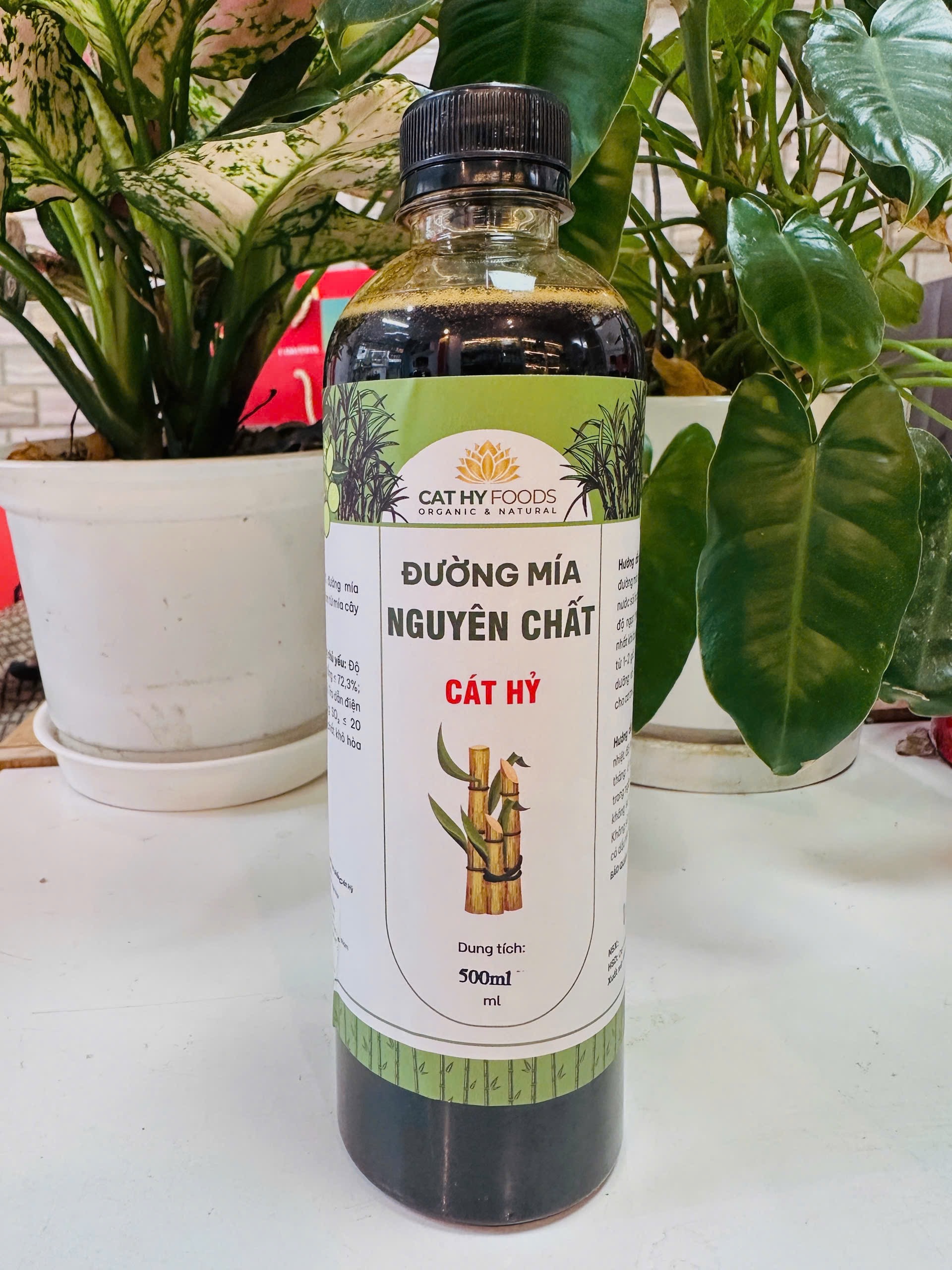 ĐƯỜNG MÍA NGUYÊN CHẤT 500 ML