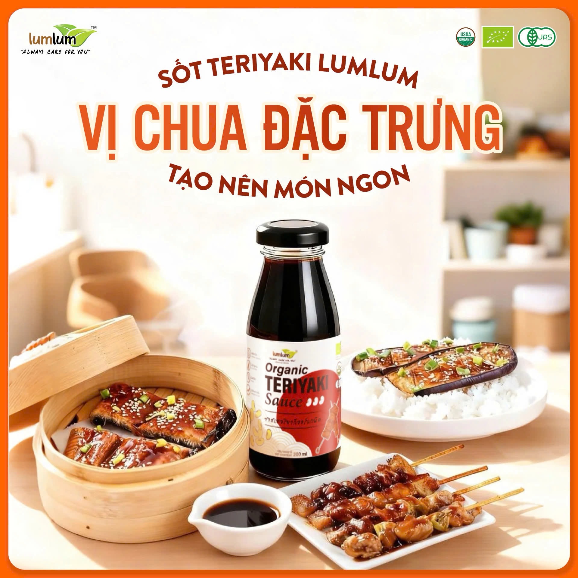 SỐT TERIYAKI LUMLUM HỮU CƠ - Ảnh 4