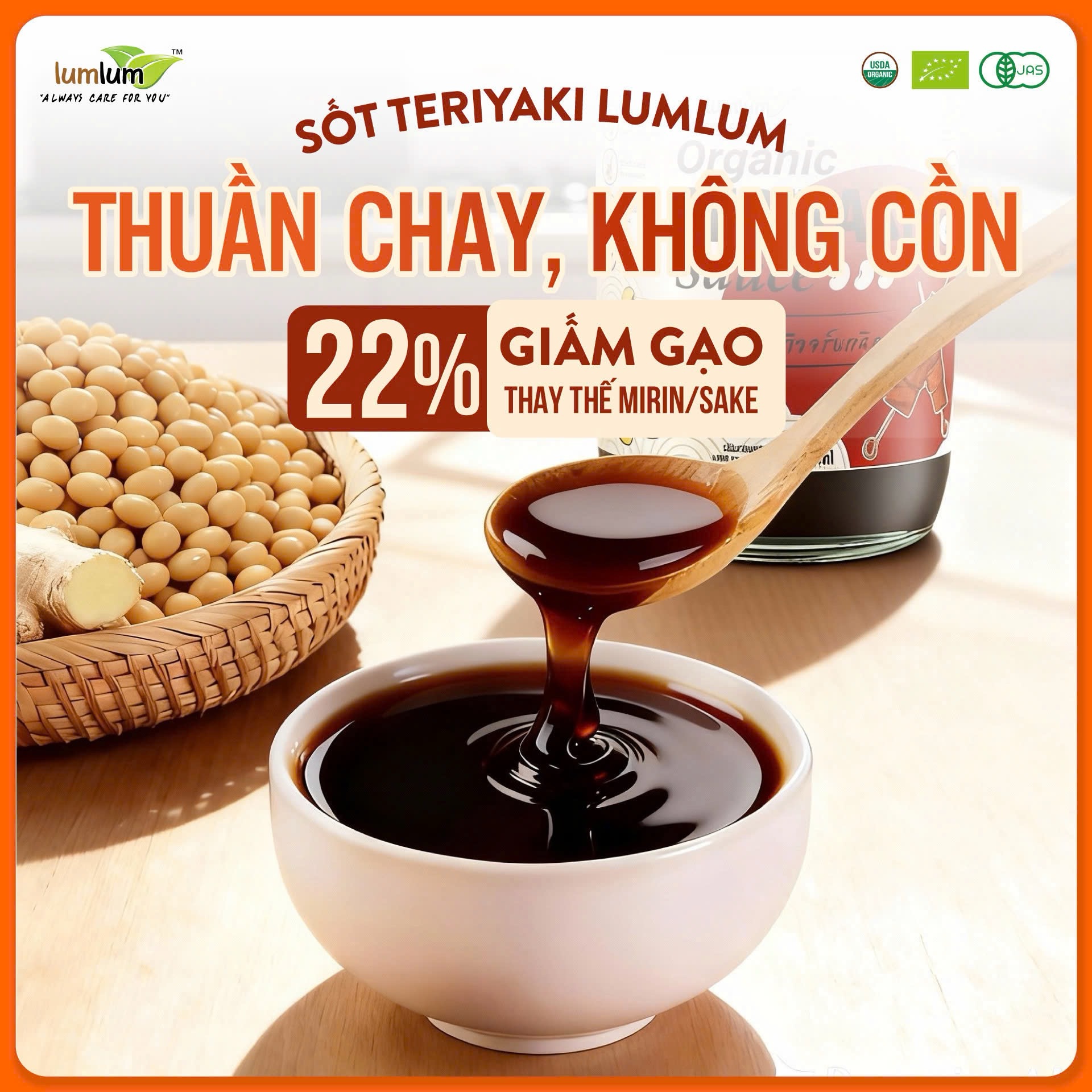 SỐT TERIYAKI LUMLUM HỮU CƠ - Ảnh 3