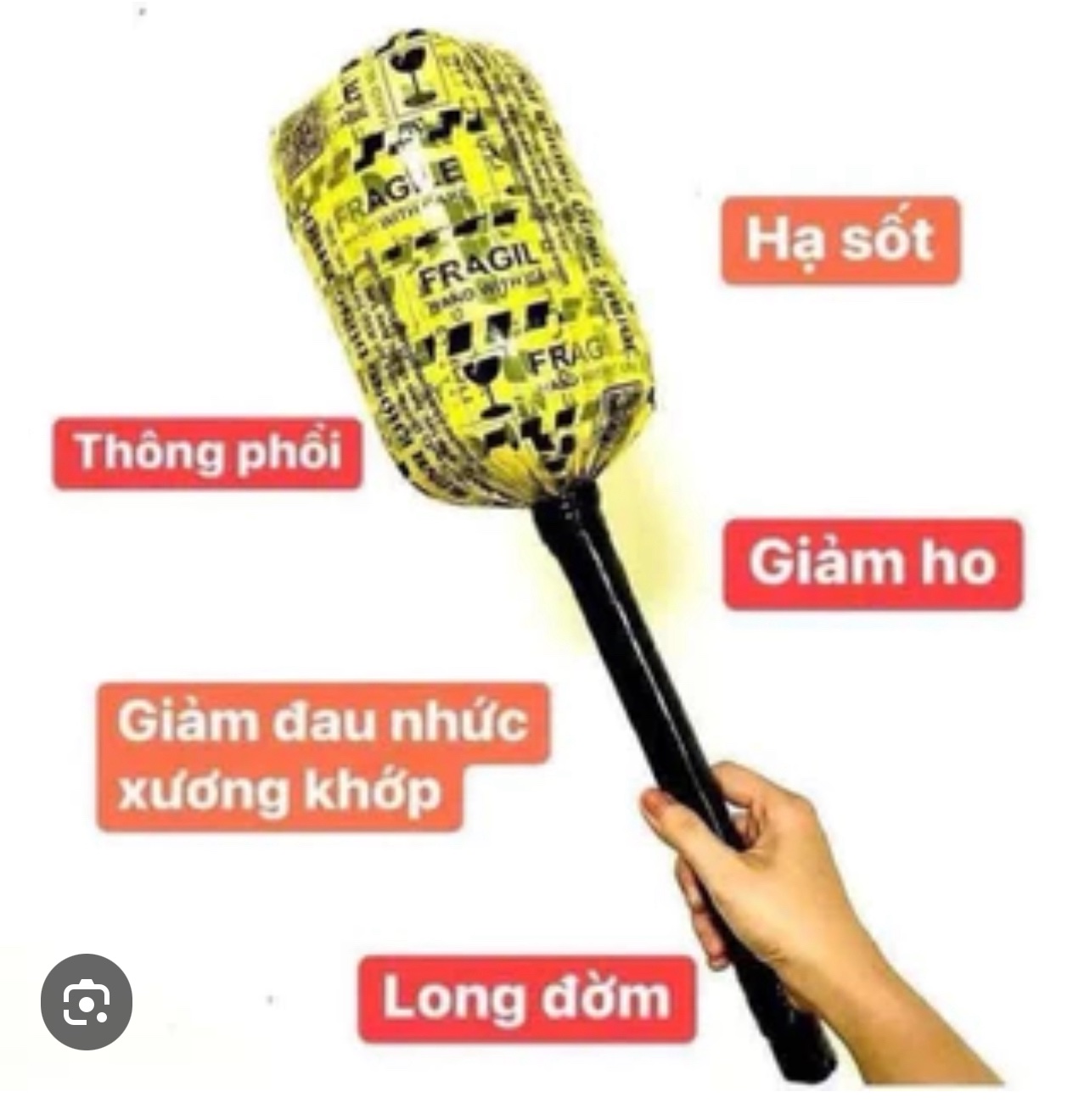 BÚA XỐP ĐẢ THÔNG KINH LẠC