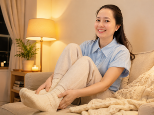 Đậu phộng buổi chiều tối cho người lạnh chân cần quan sát
