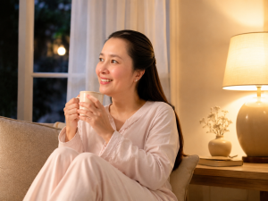Mất ngủ uống gì với thức uống ấm buổi tối của Hồng Gấm